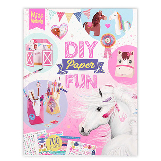 Kreativní kniha Miss Melody Paper Fun