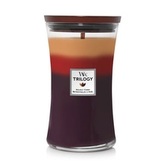 Svíčka Trilogy WoodWick Sváteční radost, 609.5 g