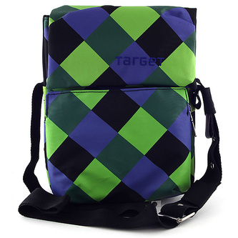 Taška do města Target černo-zeleno-modrá