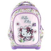 Školní batoh Target Hello Kitty, bílo-fialový