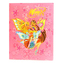 Desky A4 Winx Club Desky na dokumenty A4 10 kapes WinX s křídly světle růžová