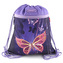 Sportovní vak Target Zlatý motýl, fialová