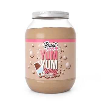 Protein Yum Yum Whey 1000 g - BeastPink - strawberry splash