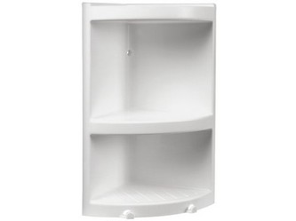 polička rohová 3 patra 14x14x30cm PH BÍ