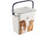 multibox na krmivo 6l 26x20x24cm s víkem PSI+KOČKY PH