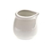 konvička na mléko JOSEFA 40ml BÍ porcelánová