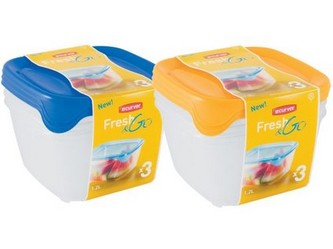 dóza FRESH&GO čtverc. 1,2l PH (3ks)