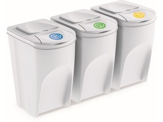 koš na tříděný odpad 3x35l PH Bí