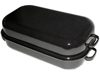 pekáč 35x24cm smalt.povrch 2díl. hladký