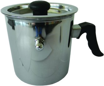 mlékovar 1,5l pr.15cm nerez s poklicí