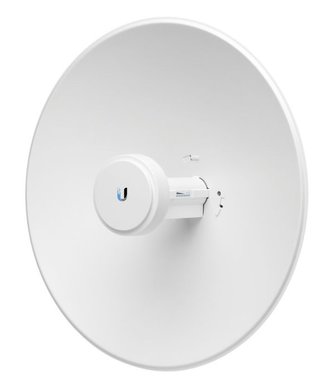 UBNT PowerBeam 2AC 400 - AP/client 2.4GHz, anténa 18dBi MIMO2x2, airMAX AC, 1x Gbit RJ45, PoE 24V