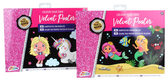 Sametový vybarvovací obrázek