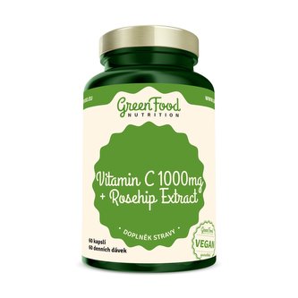 Vitamin C 1000 + Extrakt ze šípků 60 kapslí