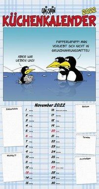 Uli Stein - Küchenkalender 2022: Monatskalender für die Wand