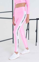 Dámské legíny Essentials Pink - LABELLAMAFIA - Velikost S