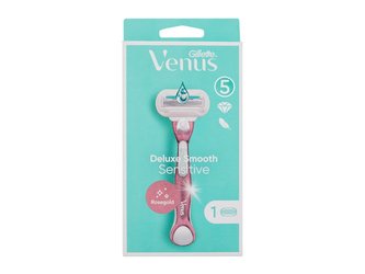 Gillette Holicí strojek Venus Extra Smooth Sensitive Rose Gold strojek + 1 hlavice woman