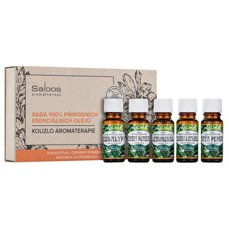 Saloos Kouzlo aromaterapie - Sada 100% přírodních esenciálních olejů Saloos Kouzlo aromaterapie - Sada 100% přírodních esenciálních olejů