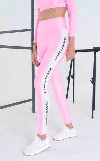 Dámské legíny Essentials Pink - LABELLAMAFIA - Velikost L