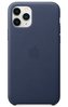 Apple iPhone 11 Pro Leather Case - Midnight Blue