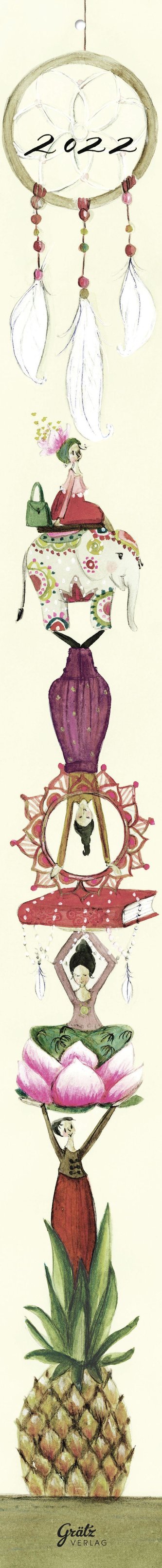 Kreatives Zubehör Streifenkalender 2022