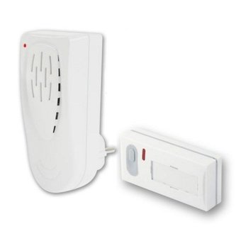 ELEKTROBOCK Bezdrátový síťový zvonek BZ912 - obousměrná komunikace siréna / 230V / 100m / 90dB