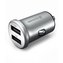 Swissten Cl Adaptér 2X Usb 4,8A Metal Stříbrný