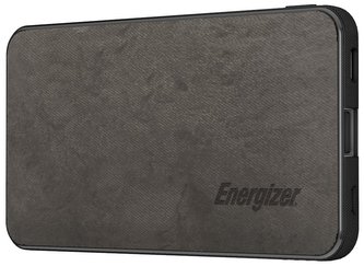 Energizer powerbanka UE5003C 5000mAh, 5V, 2.1A, USB-C vstup i výstup, šedá