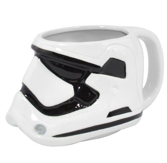 Keramický hrnek Star Wars|Hvězdné války: Stormtrooper 3D (objem 400 ml) bílý