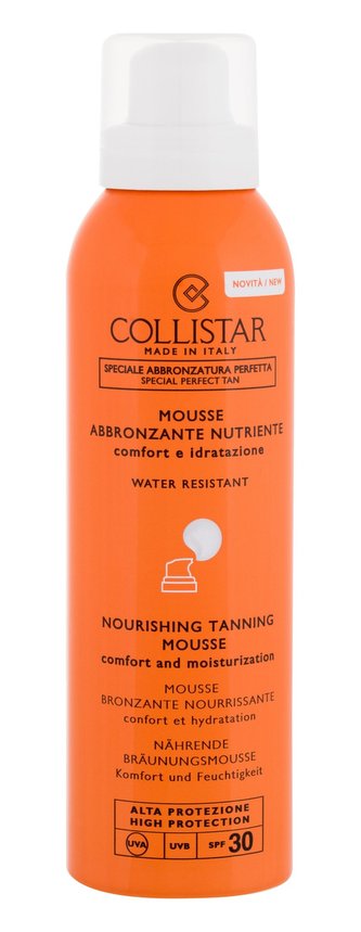 Collistar Special Perfect Tan Opalovací přípravek na tělo Nourishing Tanning Mousse 200 ml SPF30 pro ženy