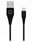 Swissten Datový Kabel Tpe Usb / Lightning Mfi 1,2 M Černý