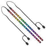 SilentiumPC LED pásek Aurora Stripes ARGB / 18x LED / 30cm / ARGB / 2ks