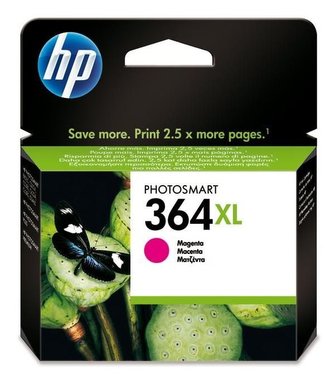 HP (364XL) - purpurová inkoustová kazeta, CB324EE originál