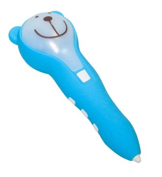 XtendLan XL-3DPEN-F1BL nízkoteplotní 3D pero \"medvídek\" vhodné pro malé děti, pro PCL filament 1,75mm , modré