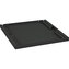 Triton Polička s perforací 1U/550mm černá nosnost 80kg