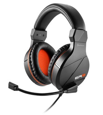 Sharkoon sluchátka RUSH ER3 černé, 2x stereo jack