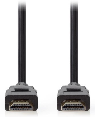 NEDIS Ultra High Speed HDMI 2.1 kabel/ konektory HDMI - HDMI/ 8K@60Hz/ černý/ 1m