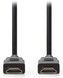 NEDIS Ultra High Speed HDMI 2.1 kabel/ konektory HDMI - HDMI/ 8K@60Hz/ černý/ 1m