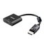 AKASA adaptér DisplayPort 1.2 (M) na HDMI(F) / AK-CBDP06-20BK / černý / 20cm