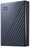 WD My Passport Ultra 4TB HDD / Externí / 2,5\" / USB Type-C / Modro-černá