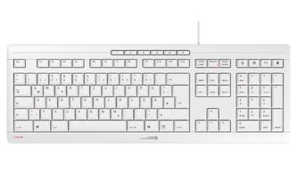 CHERRY klávesnice STREAM EU layout bílá