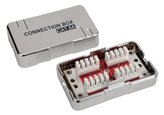 Solarix Spojovací box CAT6A STP 8p8c LSA+/Krone KRJS45-VEB6A