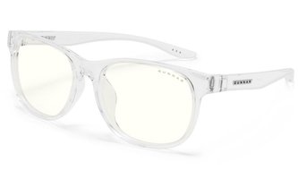 GUNNAR herní brýle RUSH KIDS LARGE (8-12) / obroučky v barvě CRYSTAL / čírá  skla CLEAR-NATURAL