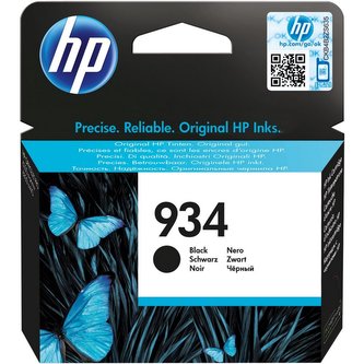 HP inkoustová kazeta 934 černá C2P19AE originál