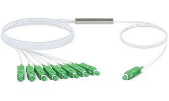 UBNT UFiber Splitter 8 - optický rozbočovač 1:8, 1260-1650 nm, SC/APC konektory, délka 1,5 m