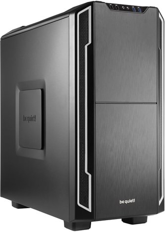 Be quiet! skříň SILENT BASE 600 / MidT / bez zdroje / 2x USB2.0 + 2x USB3.0 / stříbrná