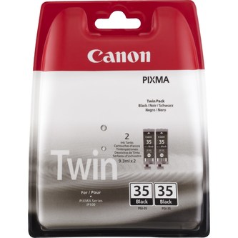 Canon inkoustová náplň PGI-35Bk/ černá/ Twin pack