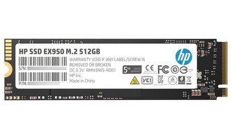 HP SSD EX950 512GB / Interní / M.2 / PCIe Gen 3 x 4 NVMe 1.3 / 3D TLC HP SSD EX950 512GB / Interní / M.2 / PCIe Gen 3 x 4 NVMe 1.3 / 3D TLC