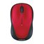 Myš "M235", červená, bezdrátová, optická, USB, střední velikost, LOGITECH