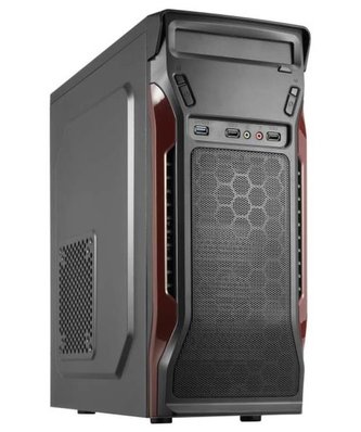 CRONO skříň Middle Tower 750i ATX/ bez zdroje/ 1x USB 3.0/ 2x USB 2.0/ 2x 3.5mm jack/ černý