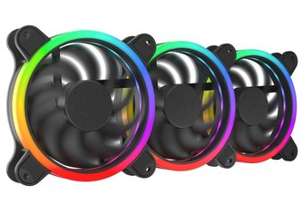 SilentiumPC sada přídavných ventilátorů Corona HP EVO ARGB 120 3-pack / 3x 120mm fan / ARGB LED / ultratichý SilentiumPC sada přídavných ventilátorů Corona HP EVO ARGB 120 3-pack / 3x 120mm fan / ARGB LED / ultratichý